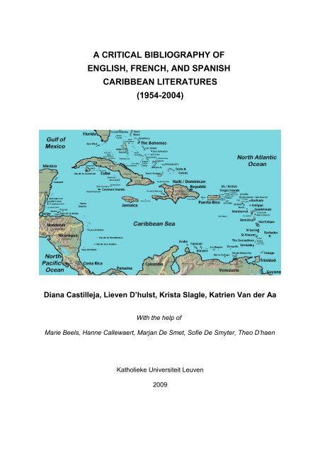 Robijn Rode datum Uitdrukking a critical bibliography of english, french, and spanish caribbean ...