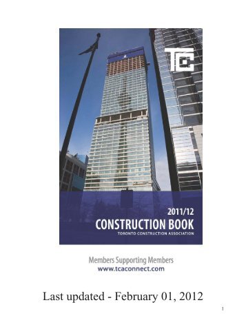 concrete - Toronto Construction Association