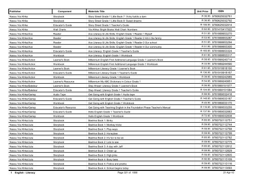 R-3 Foundation Phase Catalogue Body