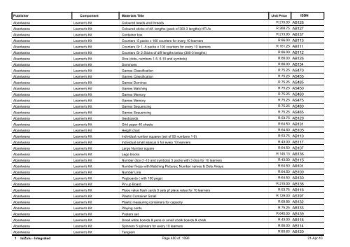 R-3 Foundation Phase Catalogue Body