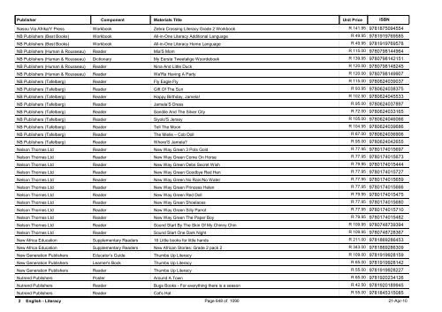 R-3 Foundation Phase Catalogue Body