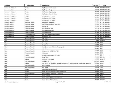 R-3 Foundation Phase Catalogue Body