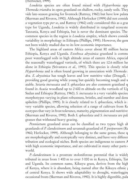 Grasslands of the World.pdf - Disasters and Conflicts - UNEP