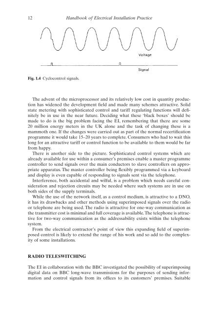 Handbook of Electrical Installation Practice - BeKnowledge