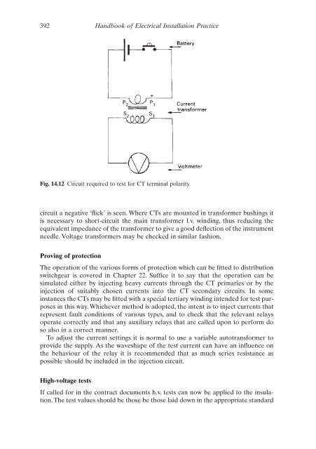 Handbook of Electrical Installation Practice - BeKnowledge