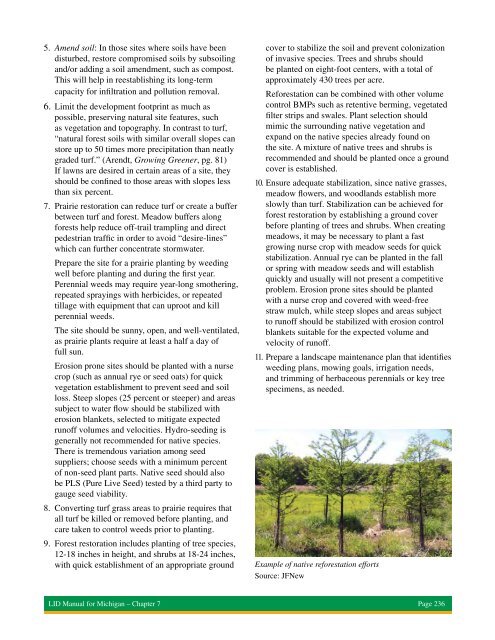 Low Impact Development Manual for Michigan - OSEH - University ...