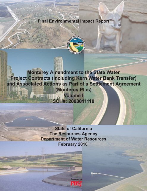 Final Environmental Impact Report (FEIR) - California Department of ...