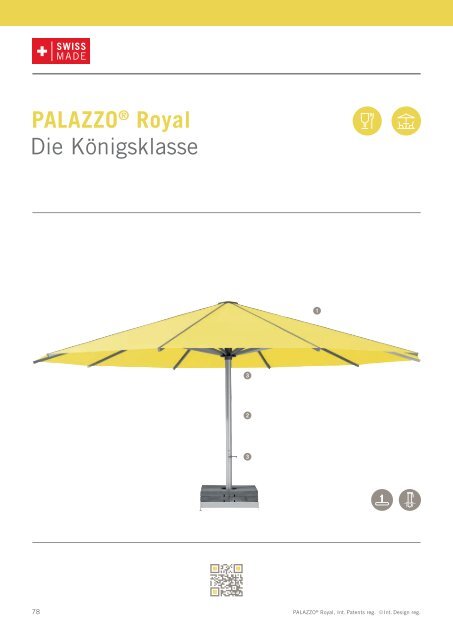 Glatz Sonnenschirme und Ampelschirme Katalog 2017