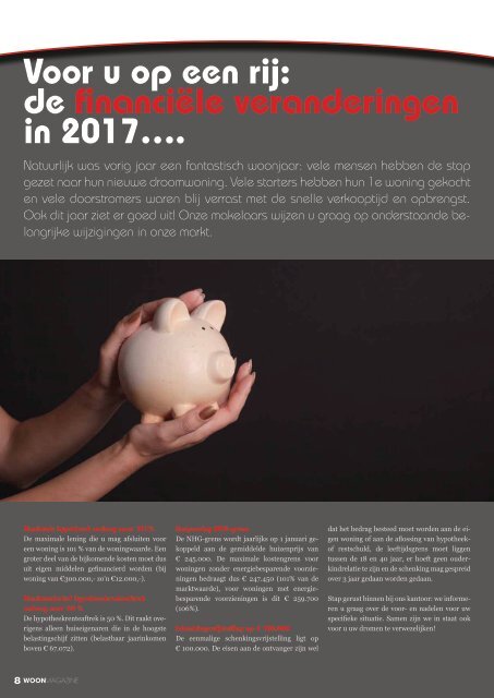 Lagerweij en Fonk Makelaars Woonmagazine, #10, februari 2017