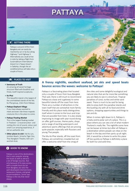 Thailand Destination Guide - CBS Travel Asia