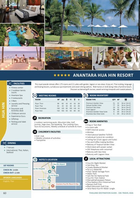 Thailand Destination Guide - CBS Travel Asia