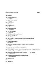 Gazette 31 Vol 3 - Australian Mathematical Society