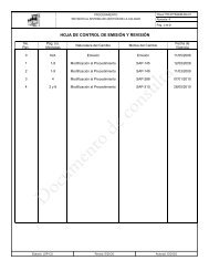 HOJA DE CONTROL Y REVISIÃ“N - ICTSGEM