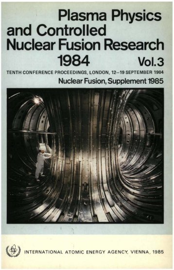 Plasma Physics and Controlled Nuclear Fusion Research 1984 Vol.3