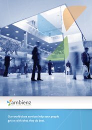 Ambienz Corporate Profile - Brochure