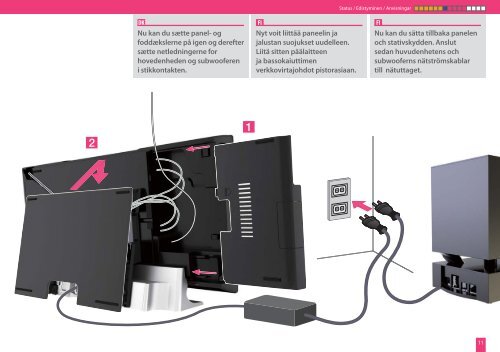 Sony BDV-L800 - BDV-L800 Guida di configurazione rapid Danese