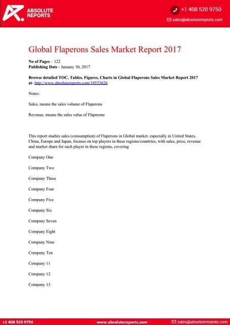 Flaperons-Sales-Market-Report-2017