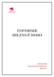 Informe bilingüismo