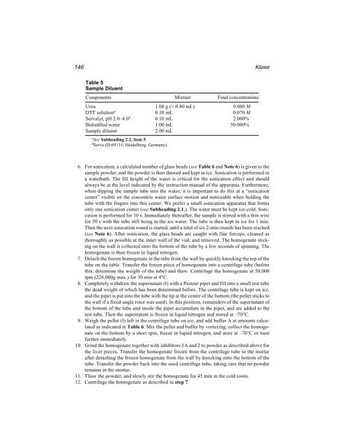 Protein Protocols Protein Protocols