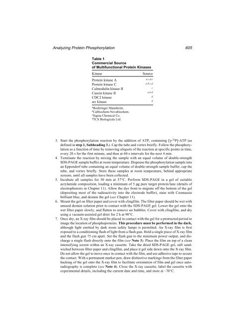 Protein Protocols Protein Protocols