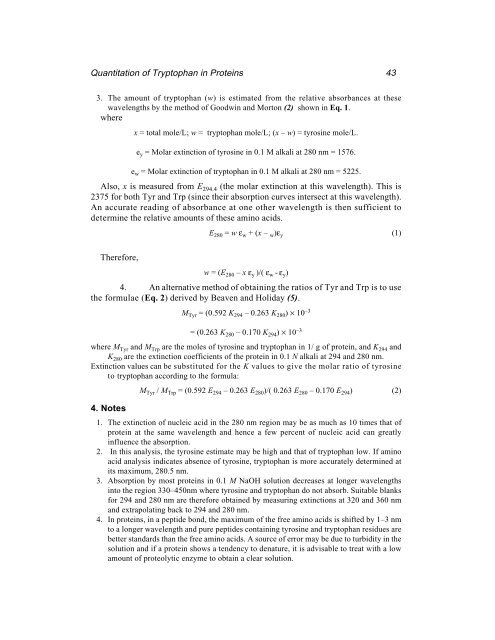 Protein Protocols Protein Protocols