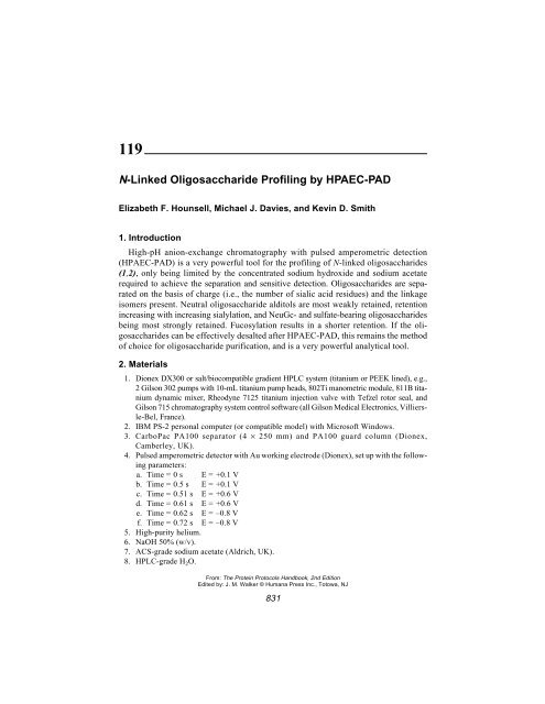 Protein Protocols Protein Protocols