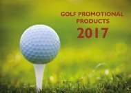 Golf Promotional Products 2017