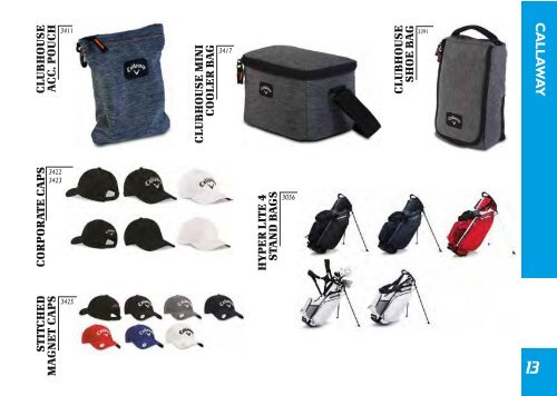 Golf Promotional Products 2017