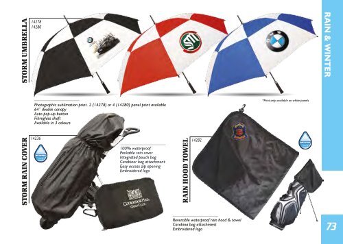 Golf Promotional Products 2017