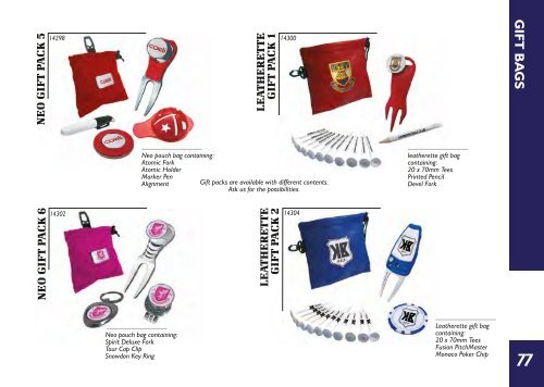 Golf Promotional Products 2017