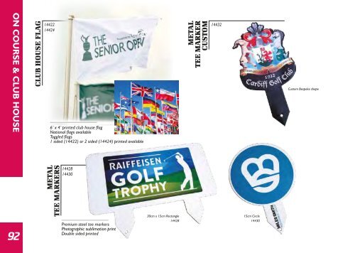 Golf Promotional Products 2017