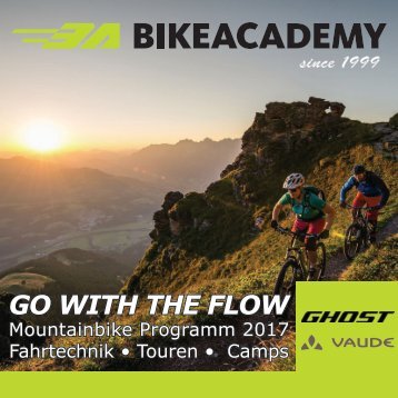 Bikeacademy Broschüre 2017