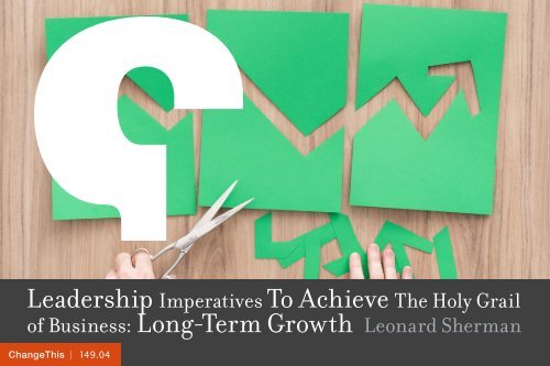 Leadership To Achieve Long-Term Growth