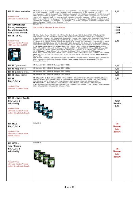 Ankaufliste Ankauf volle Toner, Patronen, buy, sell, unused, empty, cartridges, virgin, OEM, remaining stock, stocklist Tonerkartuschen, Tonerpatronen, Druckerpatronen, Tintenpatronen Tonerpatronen Tonercadriges Verkauf An- und Verkauf