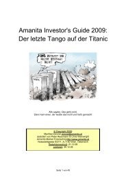 Amanita Investor's Guide 2009 - Amanita Market Forecasting