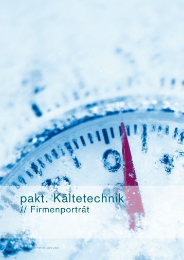 pakt. FIRMENPORTRÄT - pakt GmbH