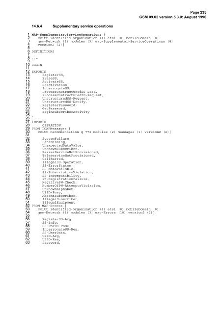 GSM 09.02 - Version 5.3.0 - Digital cellular telecommunications - ETSI