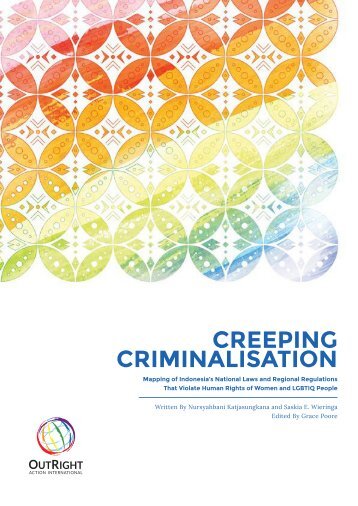 CREEPING CRIMINALISATION