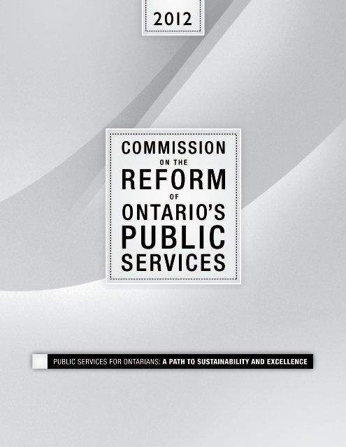 Commission on the Reform of Ontario's Public Services