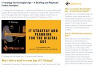 IT Strategy for the Digital Age 