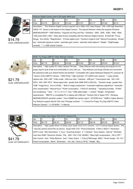 Digital Cameras - SourcingMap