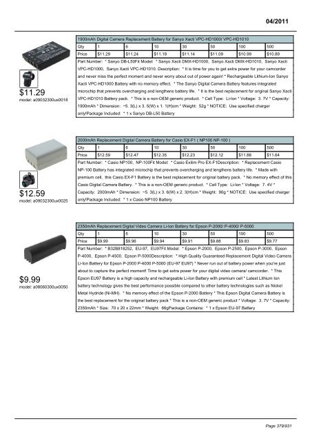 Digital Cameras - SourcingMap