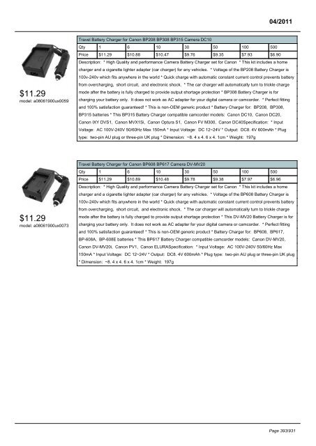 Digital Cameras - SourcingMap