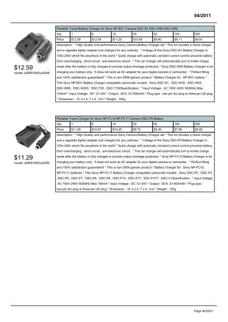 Digital Cameras - SourcingMap