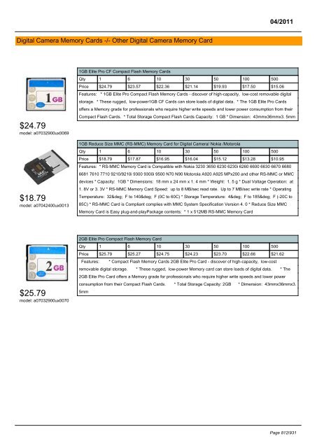 Digital Cameras - SourcingMap