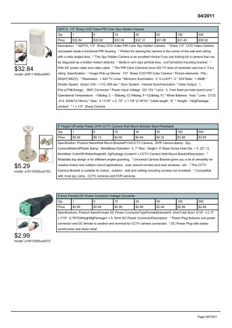 Digital Cameras - SourcingMap