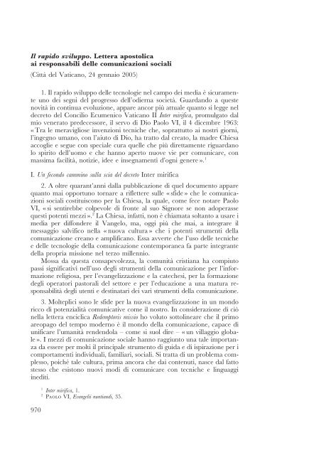 arte e beni culturali negli insegnamenti di giovanni paolo ii