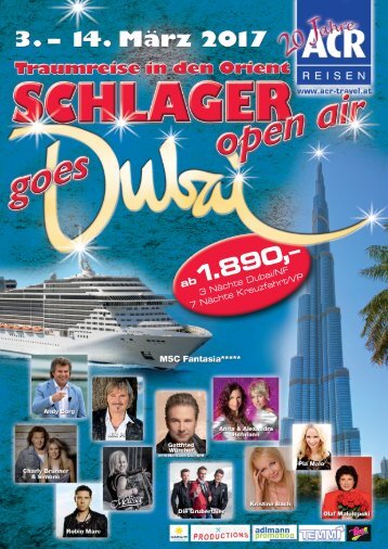 SCHLAGER GOES DUBAI