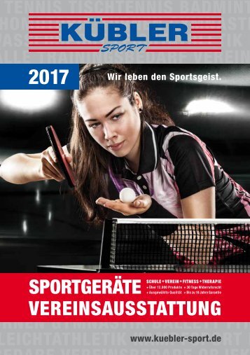 Kübler Sport Frühjahrskatalog 2017