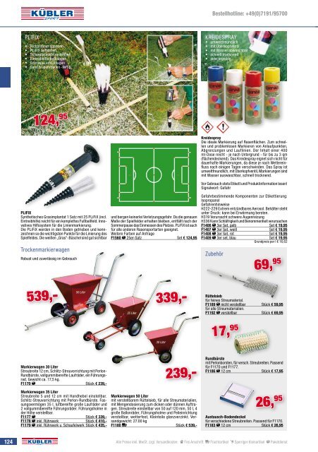 Kübler Sport Frühjahrskatalog 2017